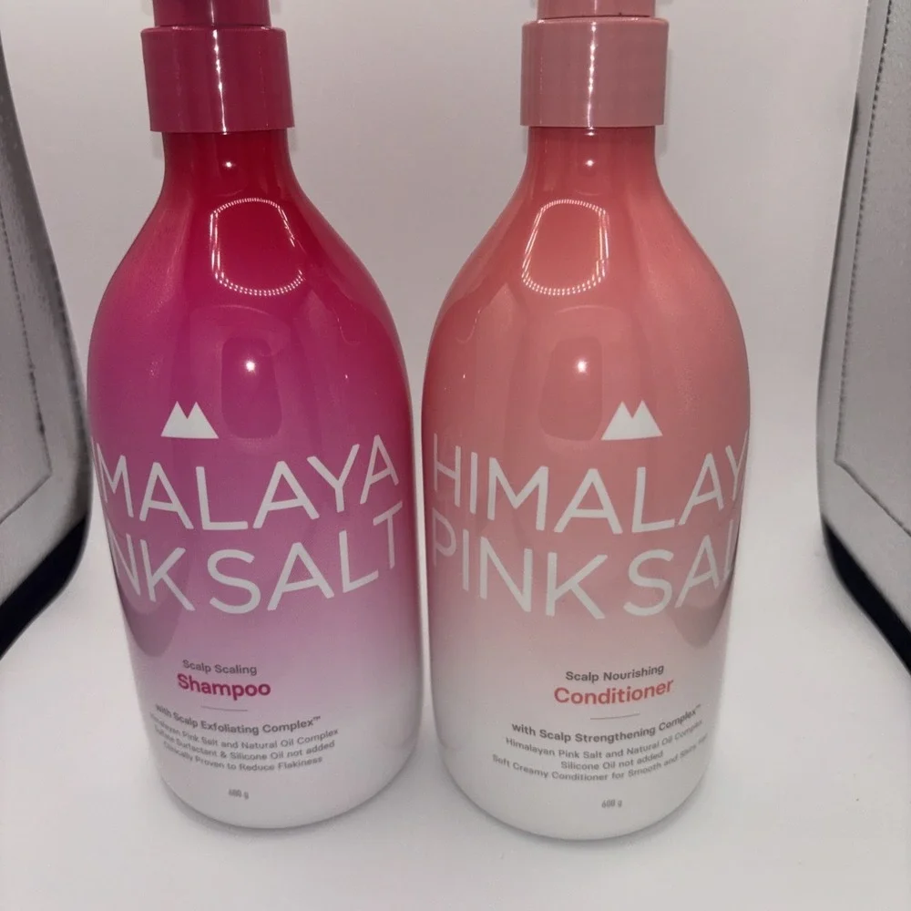 Himalaya Pink Salt Scalp Scaling Hair Care Set Duo